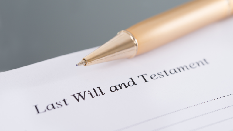 What happens if you don't have a valid will