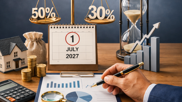 New Tax Legislation - when to realise capital gain
